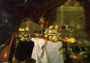 Jan Davidz de Heem A Dessert oil painting artist